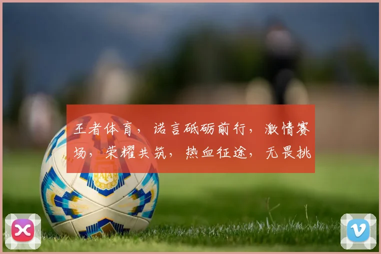 王者体育，诺言砥砺前行，激情赛场，荣耀共筑，热血征途，无畏挑战
